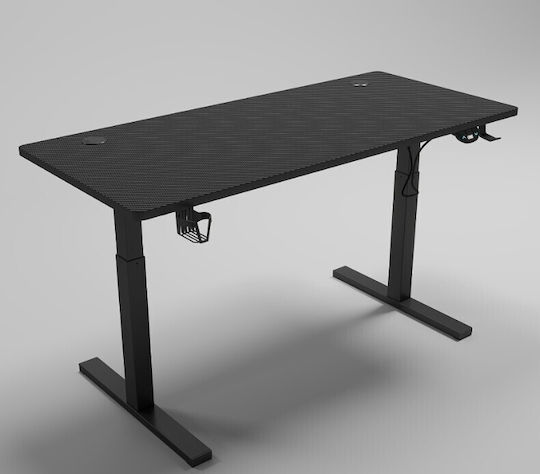 Ηλεκτρικό Γραφείο Gaming με Ρυθμιζόμενο Ύψος 120x60x116εκ. Μαύρο Ηλεκτρικό Γραφείο Gaming με Ρυθμιζόμενο Ύψος 120x60x116εκ. Μαύρο