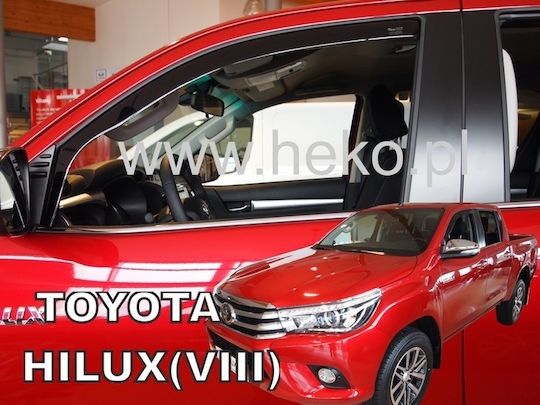 Heko Комплект Ветробрани Dark Fime за Toyota Хилукс 2бр