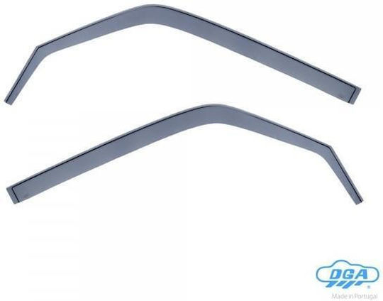 Heko Set deflectoare de vânt Dark Fime pentru Mitsubishi Pajero Pinin 1998-2004 2buc