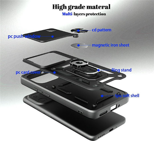 Silicone Black Back Cover (Realme 16 Pro+)