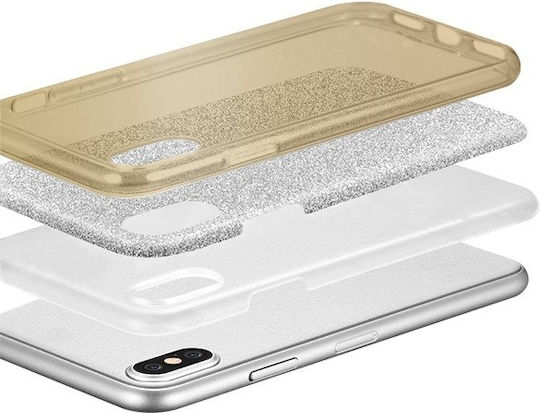 Forcell Back Cover Silicone Gold (Huawei Y6 2018)