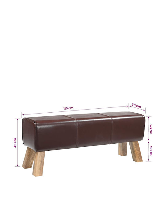 Пейка За Външна Употреба Дървена 110x30x45см