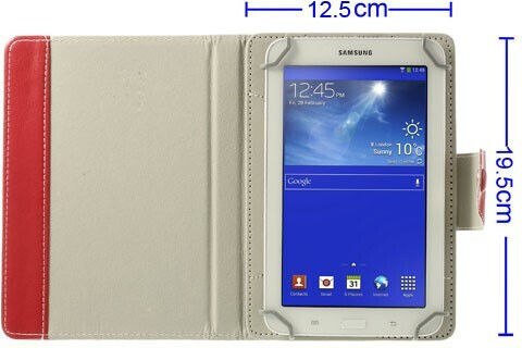 Flip Cover Red Galaxy Tab 3 Lite 7.0