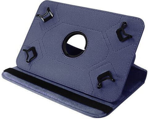 Enkay Flip Cover Rotierende Marineblau (Universal 7")
