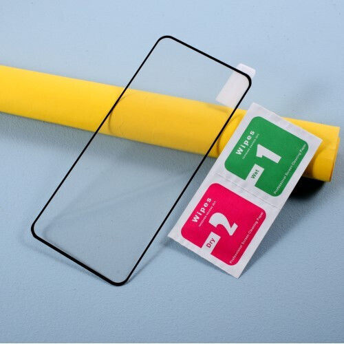 Full Face Tempered Glass Μαύρο (One Plus Nord N100 μαύρο)