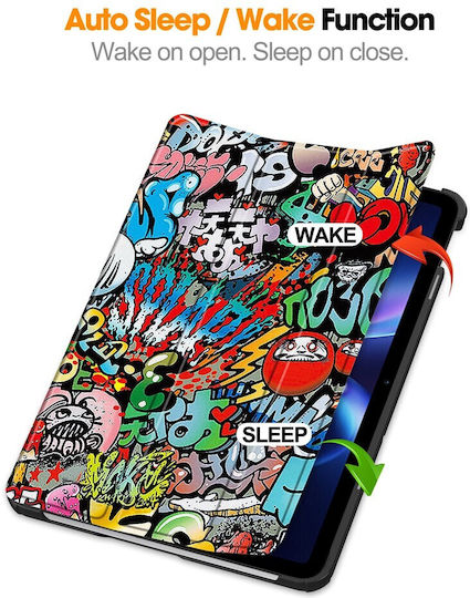 Buchhülle Tri-fold Stand Xiaomi Redmi Pad 2 9,7 Pad 2 Se Graffiti