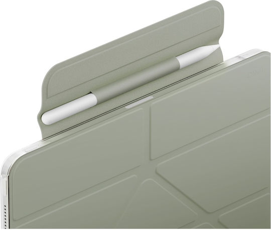 Uniq Camden Lite Flip Cover Grüne Apple iPad Air 11" 2024 / 2025 / 2026 / iPad Air 10,9" 2022 / 2020
