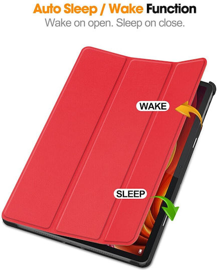 Tri-fold Stand Flip Cover Reη (Lenovo Tab K11 Plus)