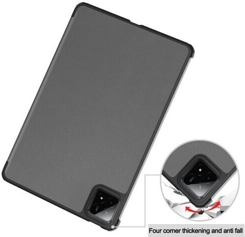 Tri-fold Flip Cover Gray (Xiaomi Pad 7 Pro, Pad 7)