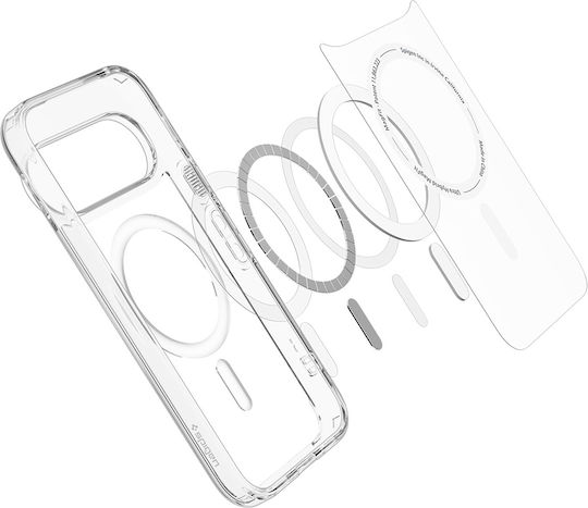 Spigen Ultra Hybrid Mag Fit Back Cover Plastic / Silicone Transparent Google Pixel 11 Pro XL