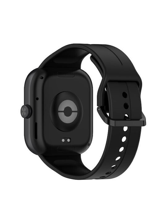 Силиконова каишка за Xiaomi Redmi Watch 5 Черна
