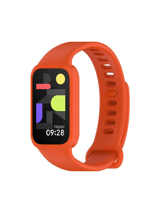 Λουράκι Σιλικόνης Πορτοκαλί (Xiaomi Smart Band 9 Active)