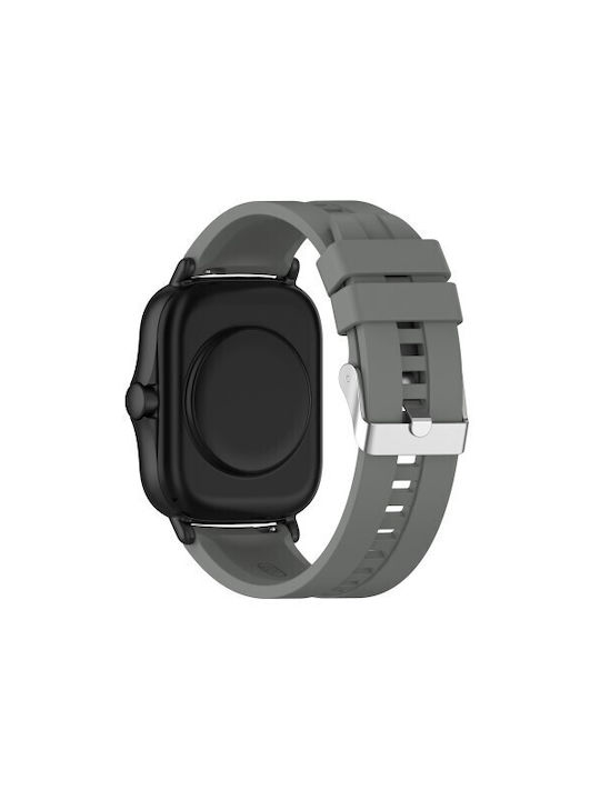 Каишка Сив (Amazfit GTS 2 / GTS 2 Mini / GTS 2e - Амазфит GTS 2 / GTS 2 Mini / GTS 2e) Каишка Сив (Amazfit GTS 2 / GTS 2 Mini / GTS 2e - Амазфит GTS 2 / GTS 2 Mini / GTS 2e)