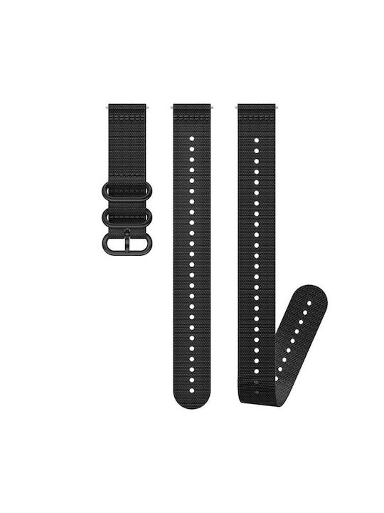 Suunto Каишка Черен (Универсален 22мм)