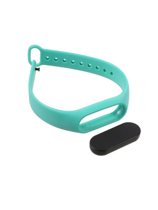 Strap Silicone with Pin Teal (Mi Band 2)