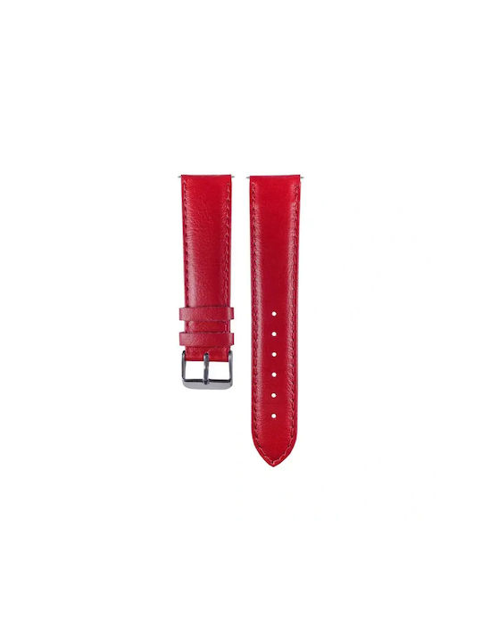 Trender Λουράκι Δερματίνης Κόκκινο (Universal 20mm)