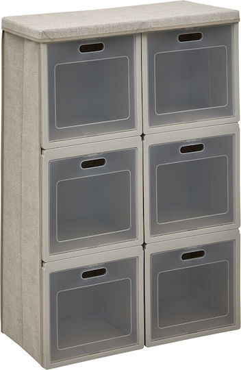 5Five Διακοσμητικό Κουτί Υφασμάτινο