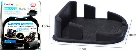 Car Mobile Mount with Anti-Slip Surface Black