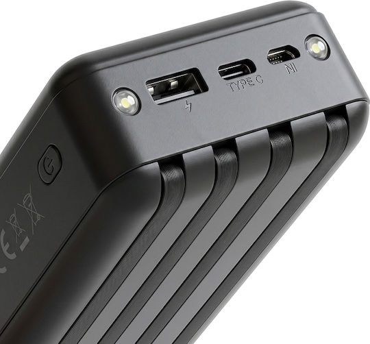 Setty SLR-120 Solar Power Bank 20000mAh Schwarzes