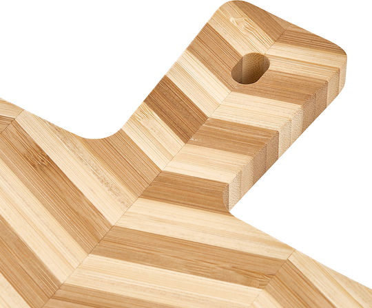 5Five Επιφάνεια Κοπής για Ψωμί Ξύλινη Μπεζ 30x20cm