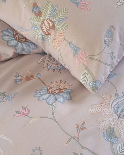 Rythmos Nezure Bed Sheets King Size 260x280cm Powder (4 Pieces)