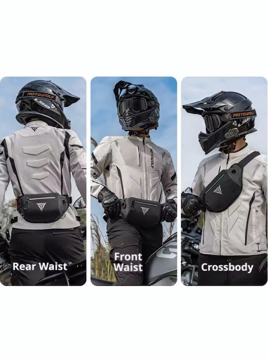 Motowolf Τσαντάκι Μέσης Αναβάτη Μαύρο 3lt Motowolf Τσαντάκι Μέσης Αναβάτη Μαύρο 3lt