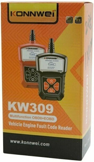 Obd2 Скенер Диагностично Автомобилно Дигитално Obd 2 Kw309