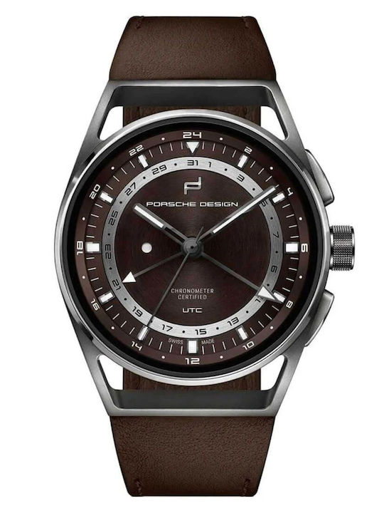 Porsche Design Men's Automatic Watch with Black Metal Bracelet