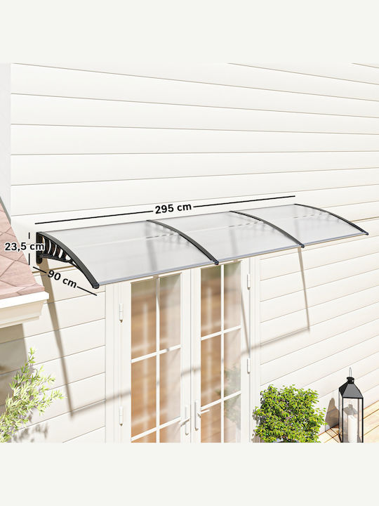 Polycarbonate Roof P295xL90cm
