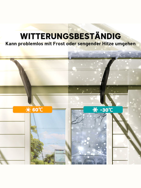 Polycarbonate Roof P295xL90cm