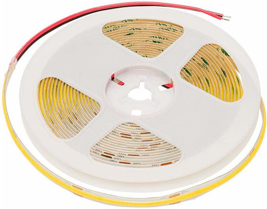 Lemlux Bandă LED 24V Lumină Alb Natural 5m Tip COB