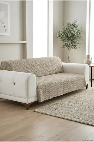 SteweHome Husă Elastică Canapea Cu Două Locuri Geometrică 165x215cm