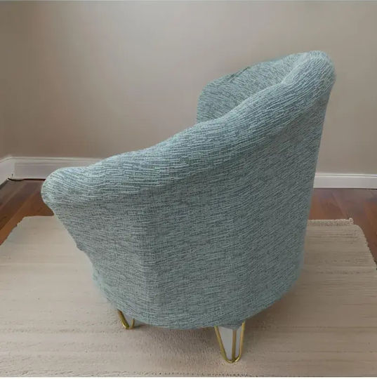 SteweHome Ελαστικό Κάλυμμα Πολυθρόνας Τιρκουάζ 60x85cm