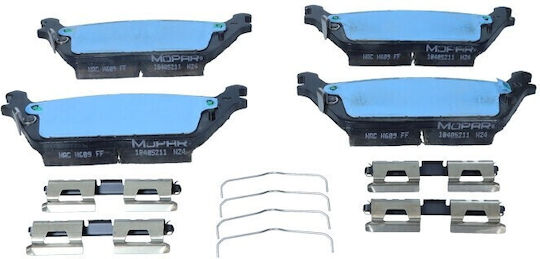Спирачни накладки Dodge задни Ram 1500 5.7 19 68412364ac