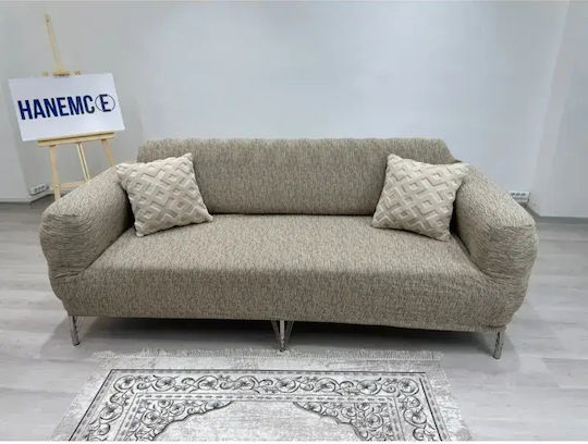 SteweHome Elastic Cover for Three Seater Sofa Vizón 180x237cm