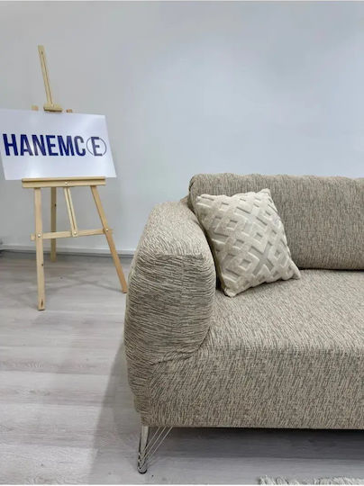 SteweHome Elastic Cover for Three Seater Sofa Vizón 180x237cm