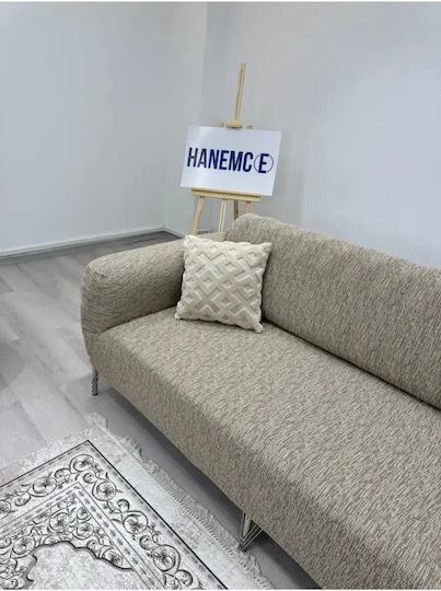 SteweHome Elastic Cover for Three Seater Sofa Vizón 180x237cm