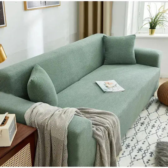 SteweHome Elastic Cover For Three Seater Sofa Beige 195x230cm
