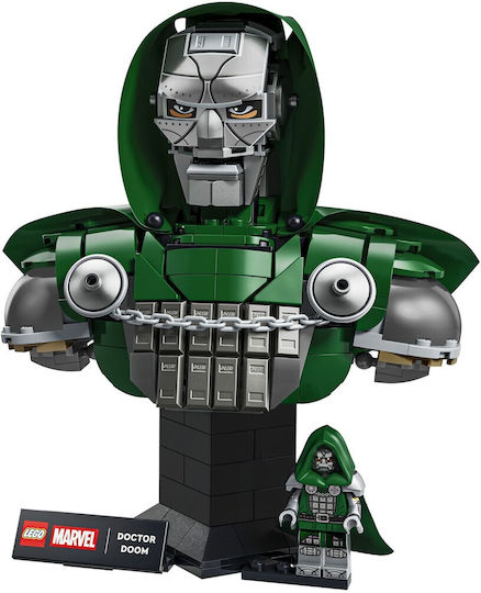 Lego Marvel Doctor Doom Bust Für 18+ Jahre 379 Stück