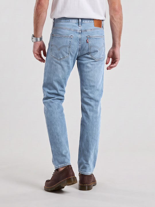 Мъжки дънков панталон Slim Tapered Fit Син