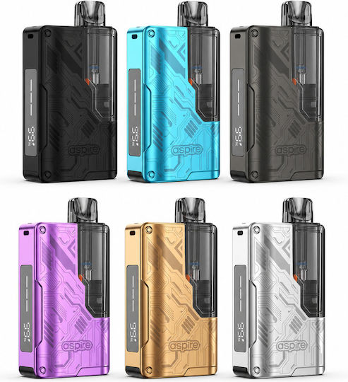 Aspire Gotek Pro Ii Pod-Bausatz 4,5ml mit Integrierter Batteriekapazität 2500mAh Schwarz
