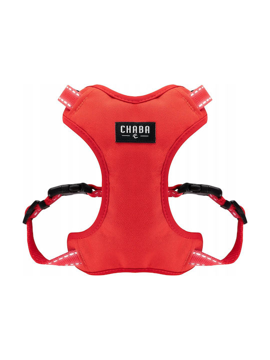 Chaba Кучешки Повод Guard Comfort Xl 2.5см/64-76см Червен