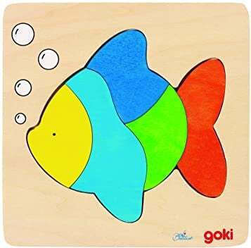 Puzzle Pentru Copii Pește Goki