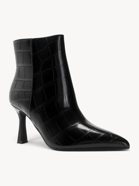 Schwarze Stiefeletten Damen Krokodil Myltere Linie
