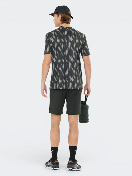 Athletic T-Shirt Green Northern Lights