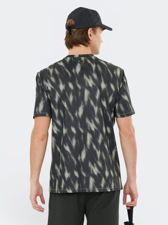 Athletic T-Shirt Green Northern Lights