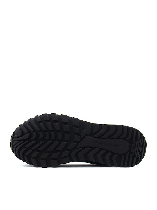 Men's Sneakers Black- Blue