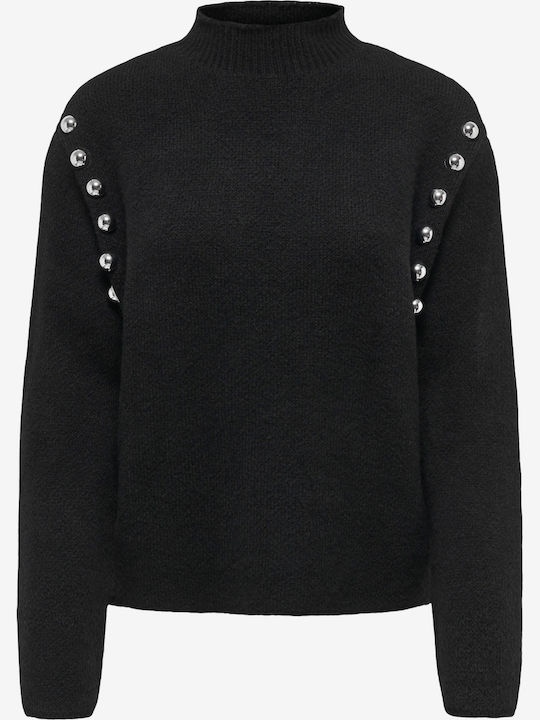 Damen Bluse Langärmelig Schwarze