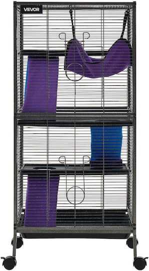Vevor Cușcă Pentru Rozătoare 52x52x113cm