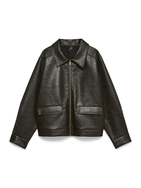Women's Winter Jacket Dark Brown